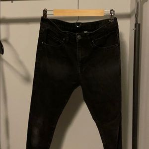 H&M Super skinny jeans black